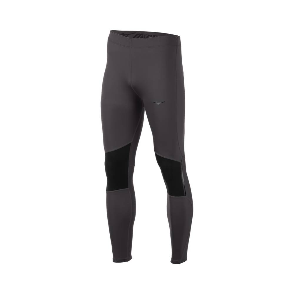 Leggings Mizuno Breath Thermo® - Homem - Cinzentas/Pretas - KETFC7501